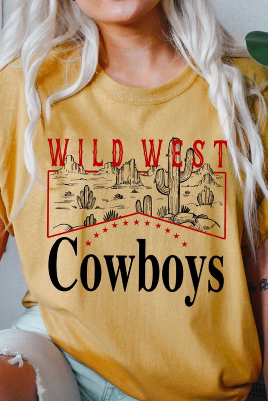 Wild West Cowboys Graphic Tee